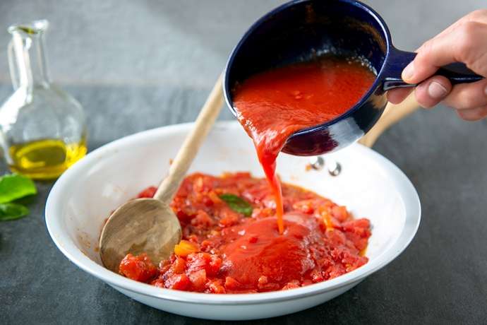 Receita de Molho de tomate Italiano Caseiro