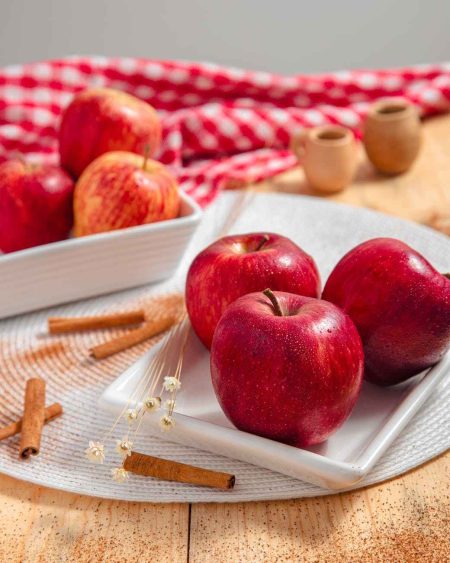 food wood apple table