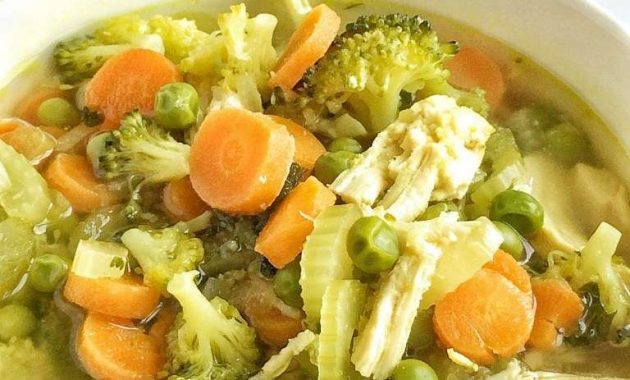Sopa de legumes para emagrecer