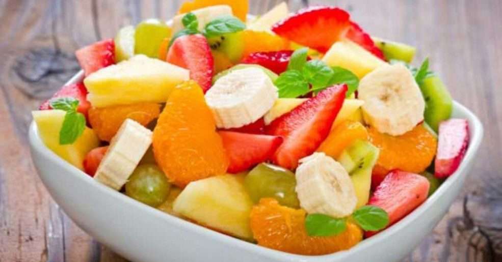 Receita de Salada de Frutas Light