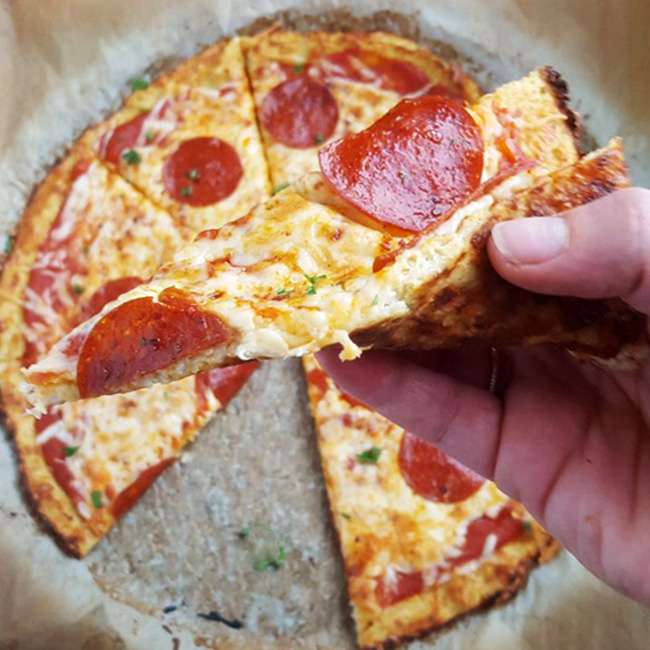 Receita de Pizza Sem Carboidrato Low Carb