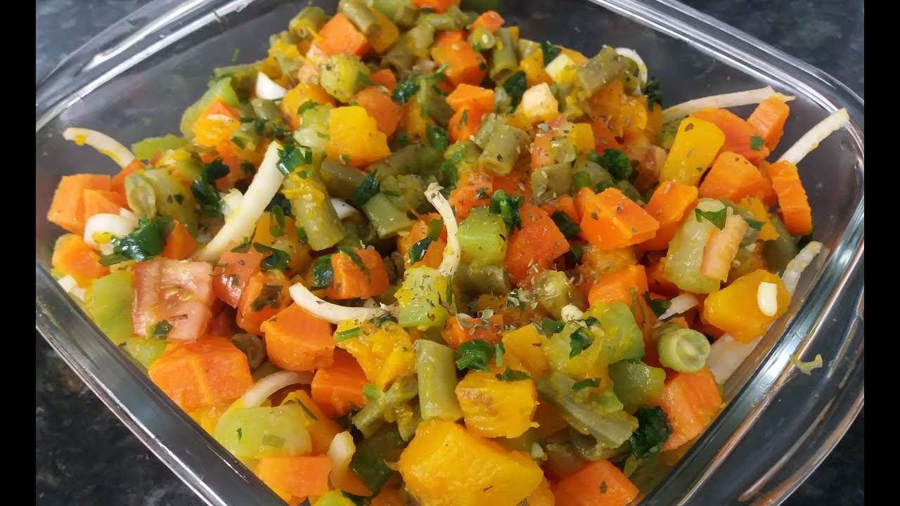 Receita de Salada de legumes cozidos Tudo Gostoso