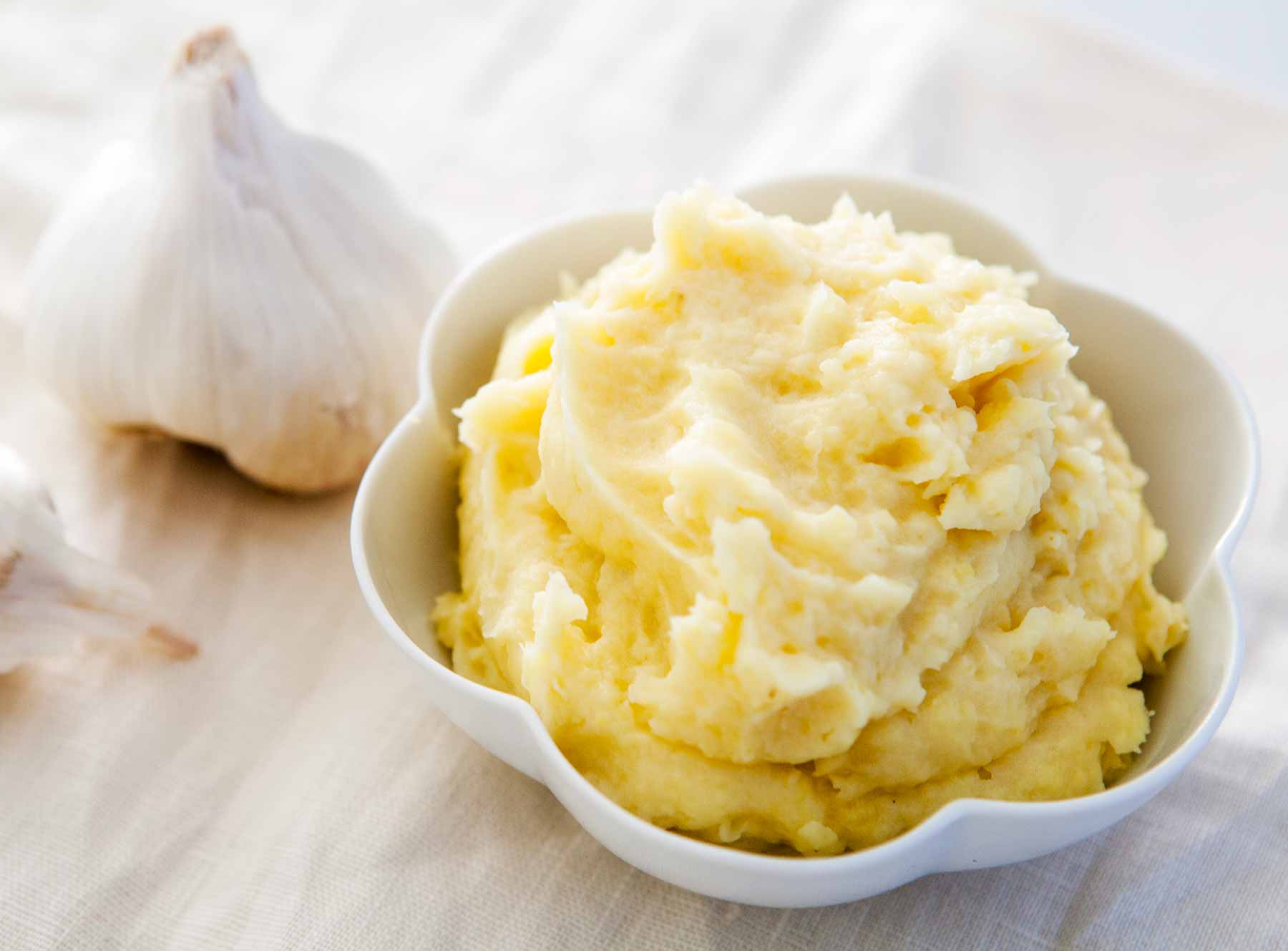 Receita de Purê de Batata sem Margarina