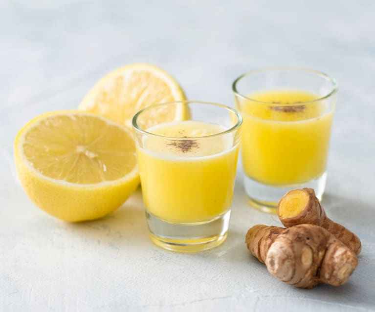 Receita de suco de limão com gengibre