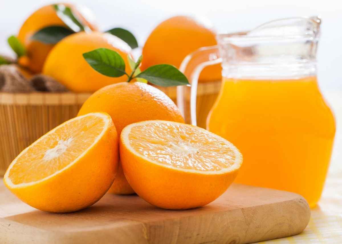 Receita de suco de laranja natural