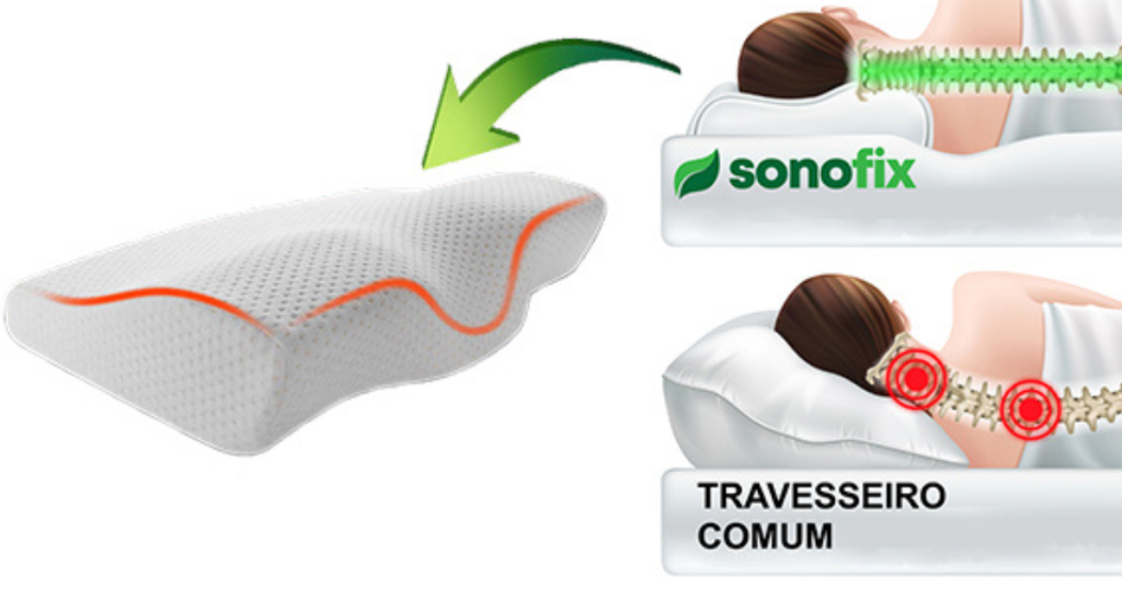 Sonofix: Transforme suas noites com o Travesseiro.